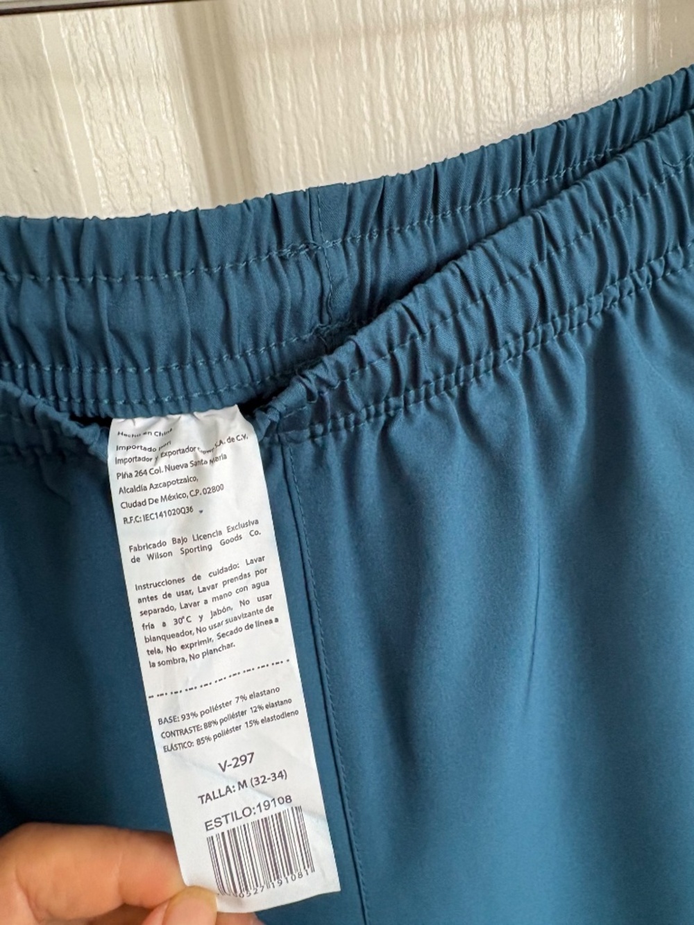 Wilson Men's Core Tennis pickleball Volley shorts Blue Size M NWOT - Picture 8 of 11